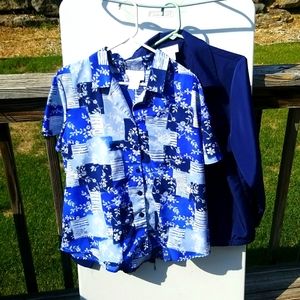 Susan Graver jacket and top Size 1X